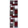 Archeveque Geometric Red/Gray/White Area Rug
