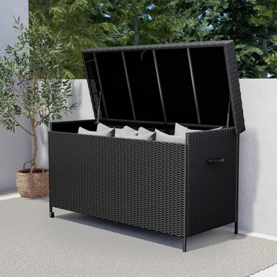 Boîte de rangement pour terrasse de 170 gallons Olilawn