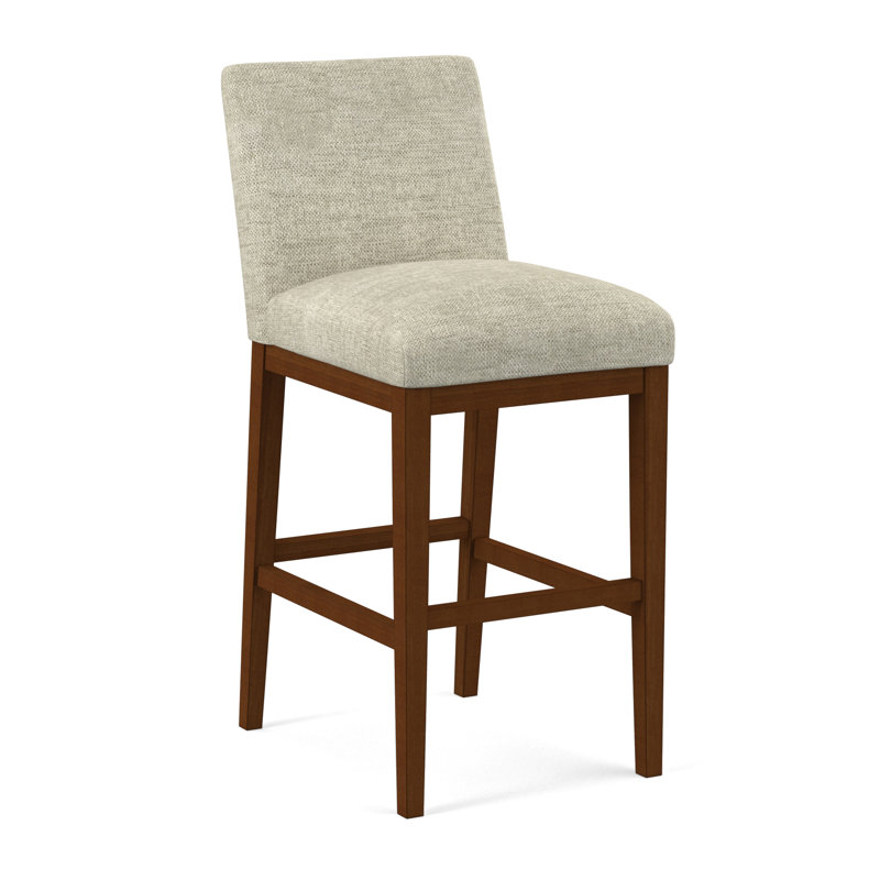 Upholstered Stool, 61558-61, English Saddle