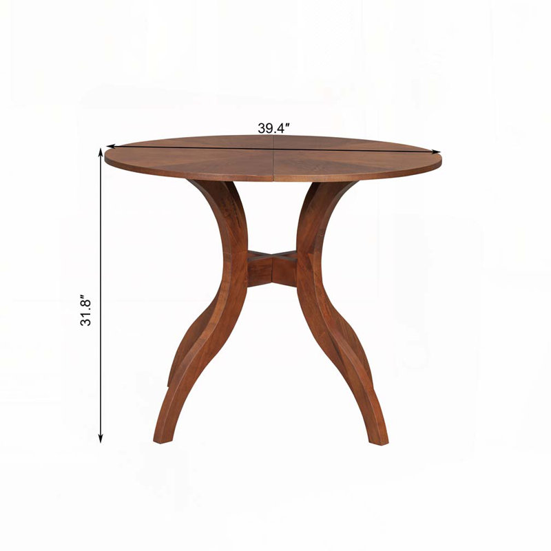 Ensemble de table de salle à manger pour deux personnes, Noyer