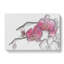 Hot Pink Orchids In Abstract - Wrapped Canvas Print-55308686