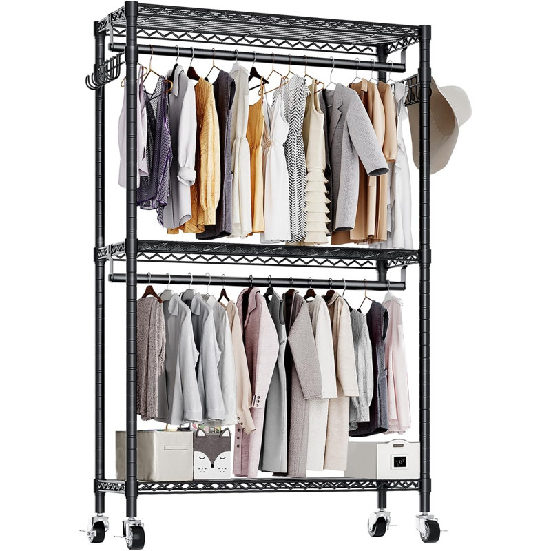 Portant à vêtements en métal Niobi
