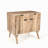 Stylish - Style 2 -Drawer 2 -Door Cabinet , Mango Wood
