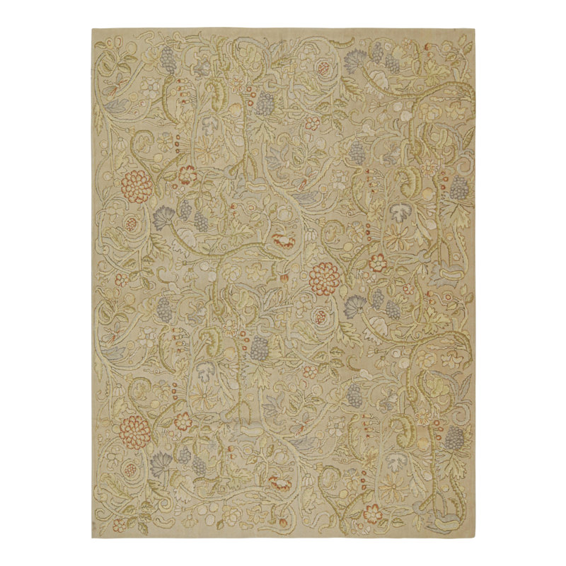 One-of-a-Kind No Hand Knotted Area Rug