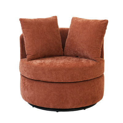 Amara 32" Upholstered Swivel Chair
