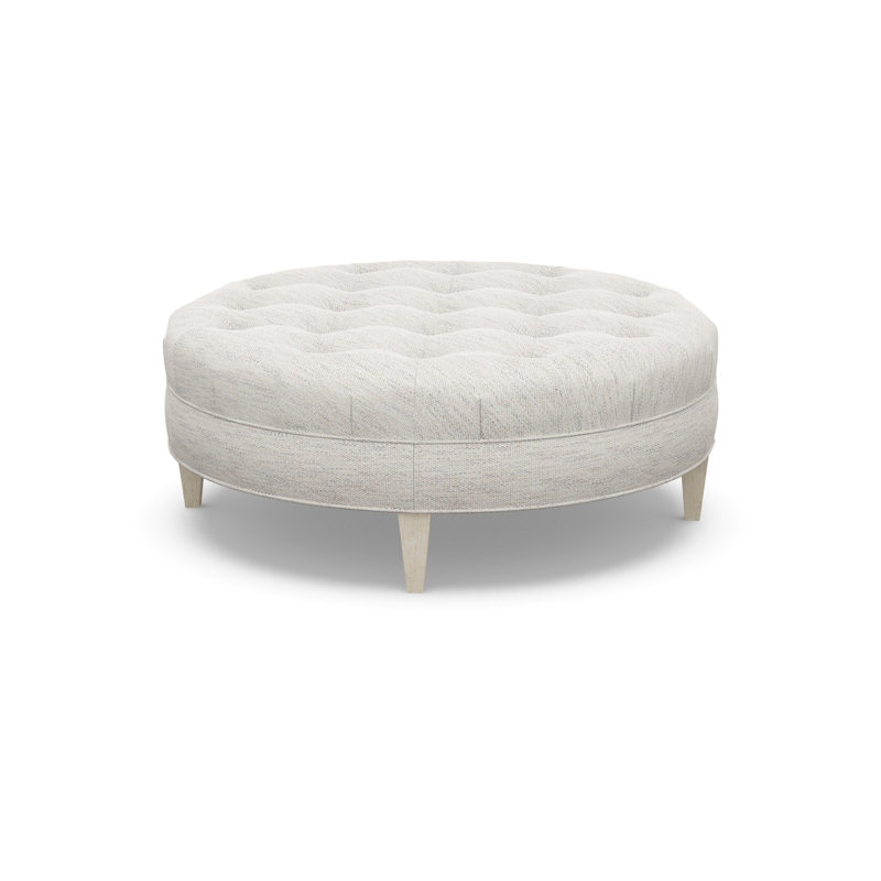 Round Ottoman, 2243-80, Sandstone