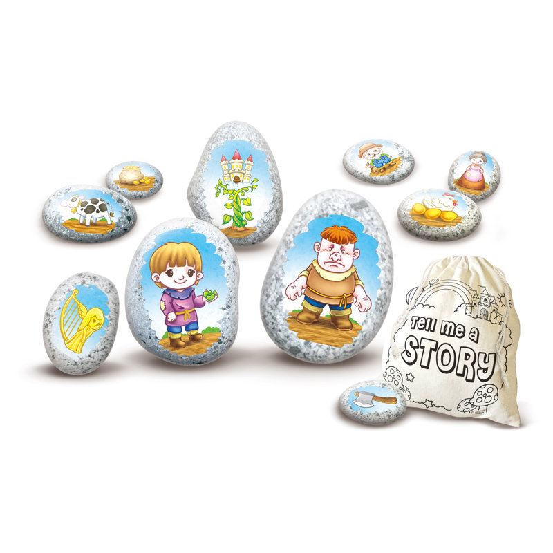 Story Stones - Trois petits cochons, Jack et le haricot magique