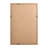 Rectangle Pieced Wood Bathroom Mirror