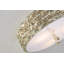 Trellis Bone Finish 3-Light Flush-251790207