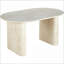 Table basse extensible en panneau de fibres à densité moyenne pour salon / salle à manger / bureau, assemblage facile et conception élégante