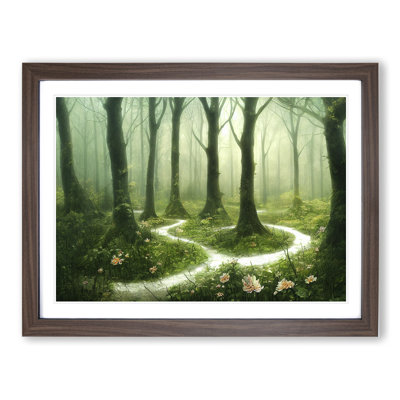 Fanciful Spring Forest - Framed Print