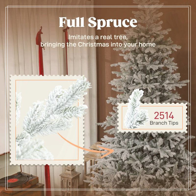 Arbre de Noël artificiel 9 pi, H 9 pi