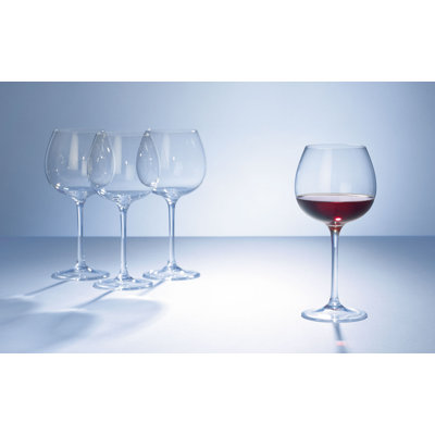 Villeroy & Boch Purismo Full-Bodied Red Wine Goblet, Set/4, 18.5oz
