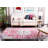 Felty Oriental Fuchsia/Teal Area Rug-304239672