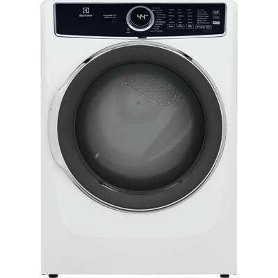 Front Load Perfect Steam Electric Dryer With Balanced Dry And Instant Refresh  8.0 Cu. Ft -  Electrolux, ELFE7637BW