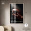«Glory of God Football Shadowbox Print», art mural par Art Remedy-115132745-115132744