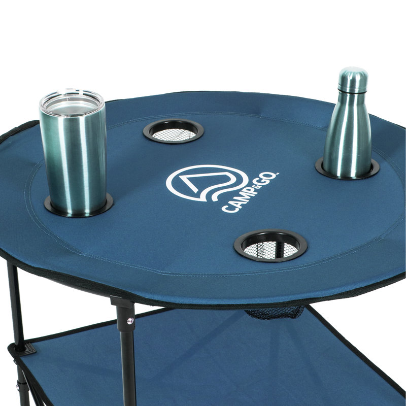 Table Pliante Camping RIO Brands Polyester Blue Folding Beach