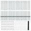 100 cm H x 5000 cm W Fencing Kits Fencing