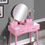 Ensemble coiffeuse et tabouret Liannon-713517549