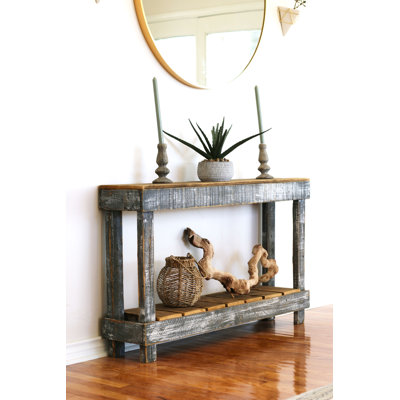 Console en bois massif jusiah