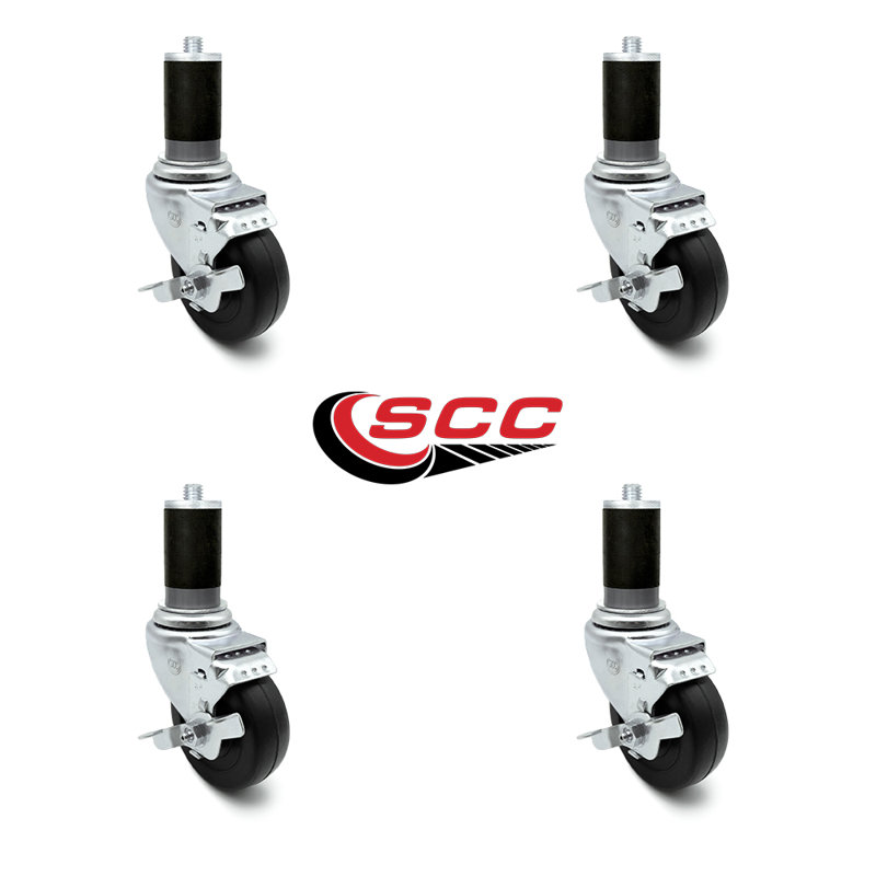 Hard Rubber Caster