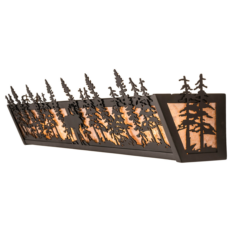 Rustic Lodge 4 - Light Bath Bar
