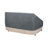 Modern Leisure Renaissance Patio Loveseat Cover, 2-Pack, 66"L x 40"W x 39"H, Gray-75037981