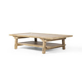 Keathley Coffee Table-Distressed Light Oak