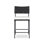 Lima Outdoor Stool-Vintage Coal-Counter