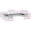 404cm Wide Patio Sectional Set