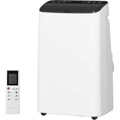 Climatiseur portatif 14 000 BTU - CA 3 en 1 avec refroidissement, ventilateur et déshumidificateur - Couvre jusqu'à 750 pieds carrés, 53dB à faible bruit, minuterie, télécommande - Idéal pour la maison, le bureau ou la chambre à coucher