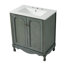 Ensemble de meuble-lavabo double 60 po-121578782