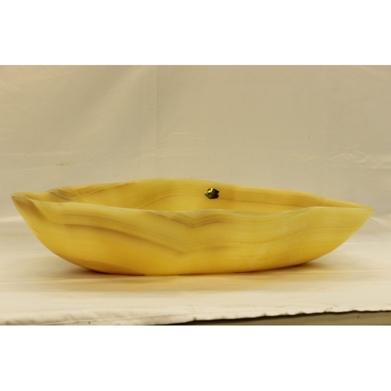 Yellow Sahara Onyx Centerpiece