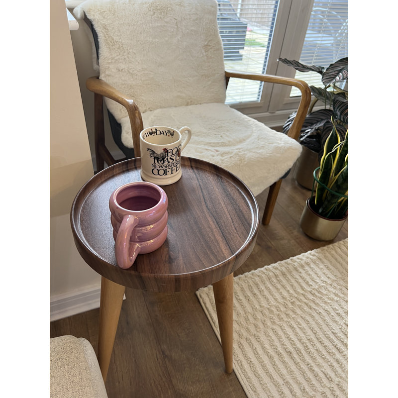 Jovita Coffee Table, White/Brown
