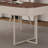 Modern minimalist style home desk and chair set