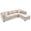 Canapé modulaire (sans repose-pieds), blanc-1546248003