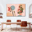 Plantes botaniques sur toile-183417347