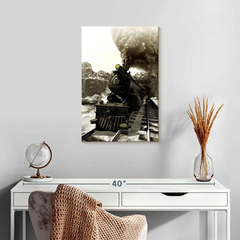Mehar Railroad Tycoon 3, 24" H x 16" W