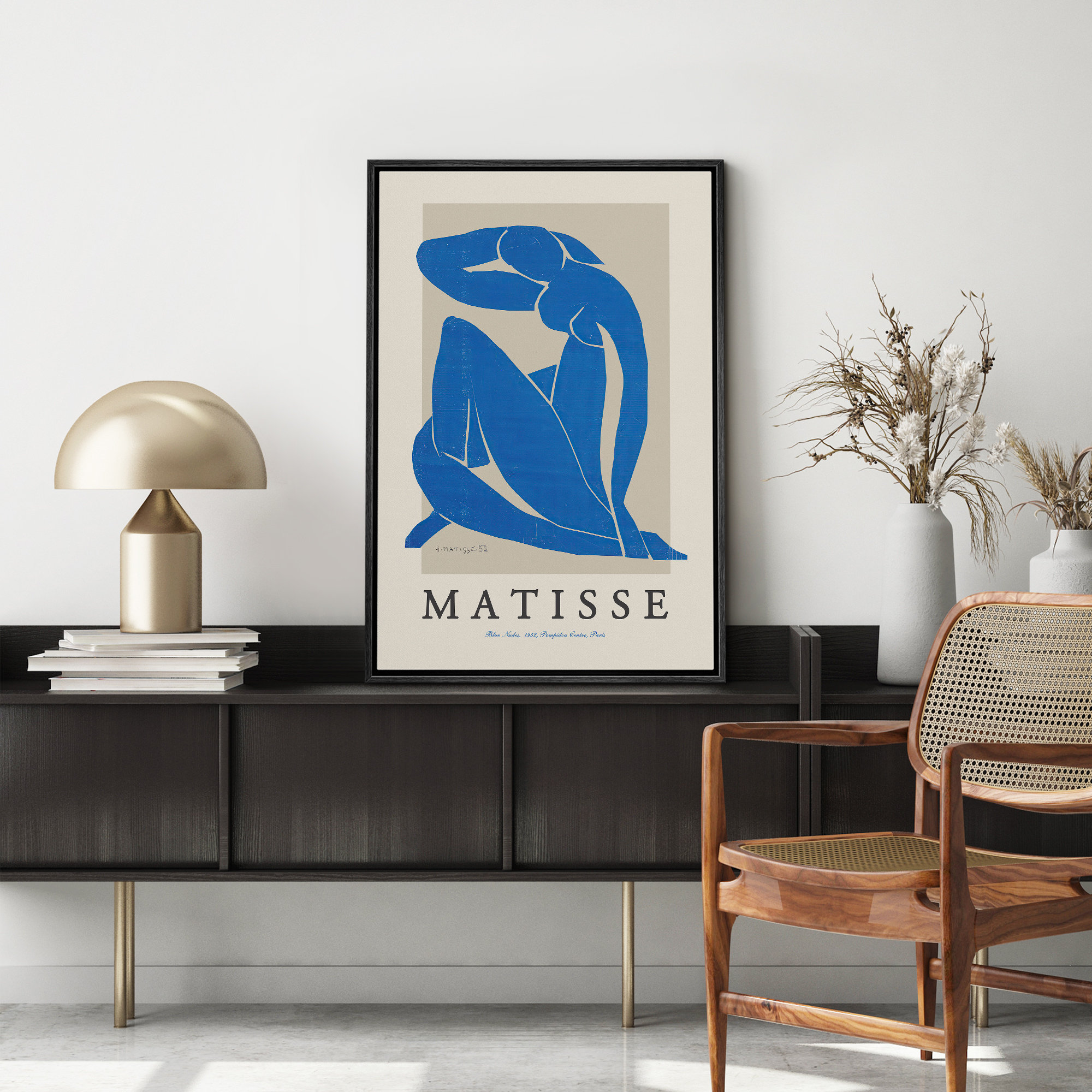 IDEA4WALL Classical Artwork Blue Nudes In 1952 by Henri Matisse Artwork