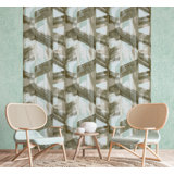 Crafted Glimmery Glaze Design 27.9' L x 27.5" W Wallpaper Roll