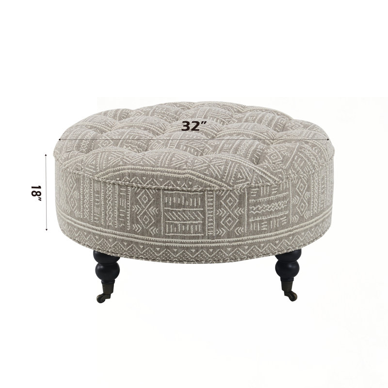 OTTOMAN W/CASTER