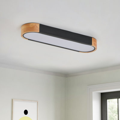 Dimmable LED Flush Mount Ceiling Light, 5CCT 3000K-6000K Modern Close to Ceiling Lighting Fixtures for Bedroom, Kitchen, Hallway, Laundry Room