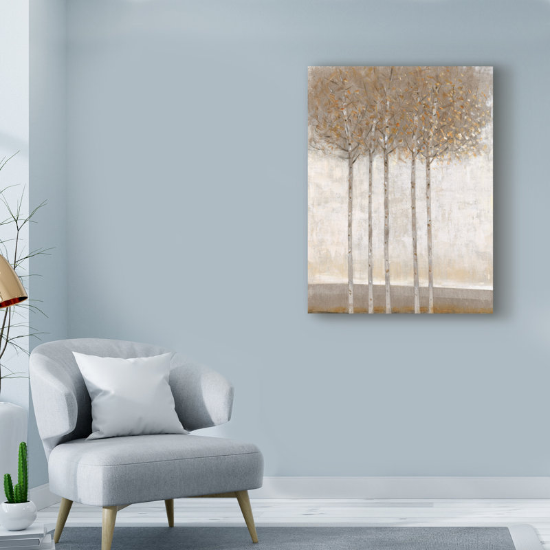 « early automne ii », reproduction de peinture à l’acrylique sur toile tendue, H 24 po x l 18 po x P 2 po