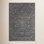 Sorrento Oriental Machine Made Power Loom Polyester Area Rug in Blue
