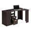 Bureau avec rangement classique Techni Mobile
