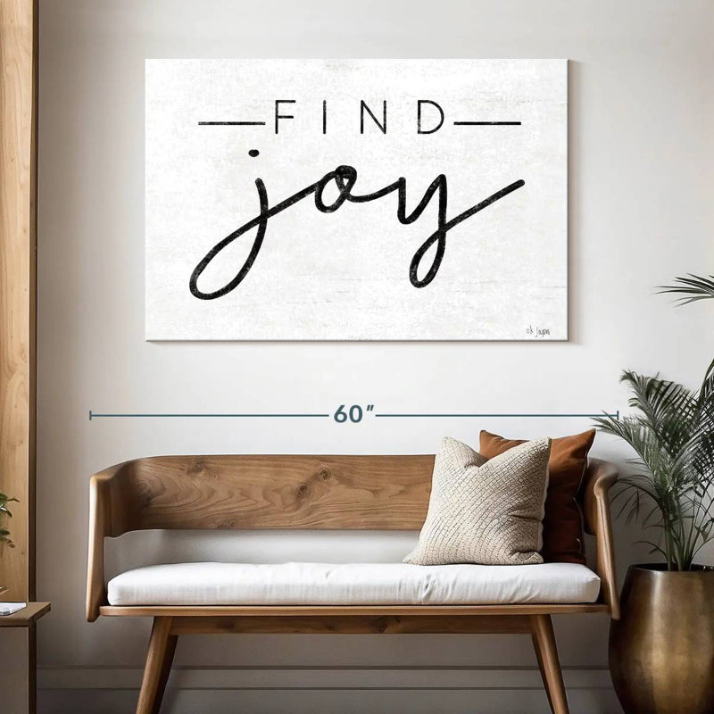 Tergel Find Joy, 32" H x 48" W