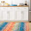 Paint Chip Multi Machine Washable Rug-1703414806