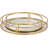 Modern Glam Metal Nesting Trays | Decorative Round Shape With Handles And Mirror Surface