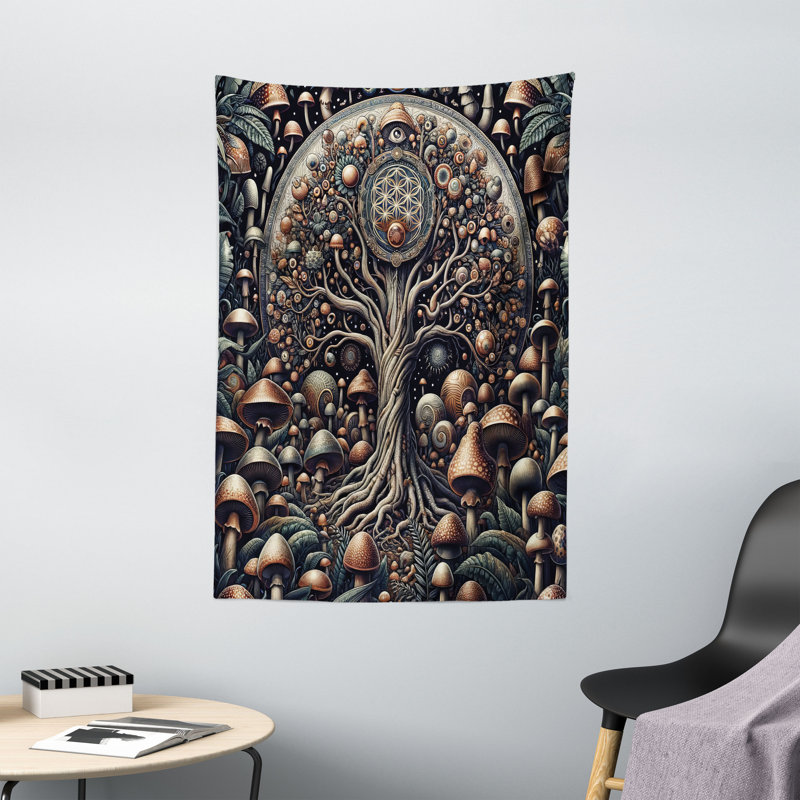 Tapisserie en polyester, H 60 po x l 40 po