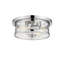 Attah Glass Flush Mount